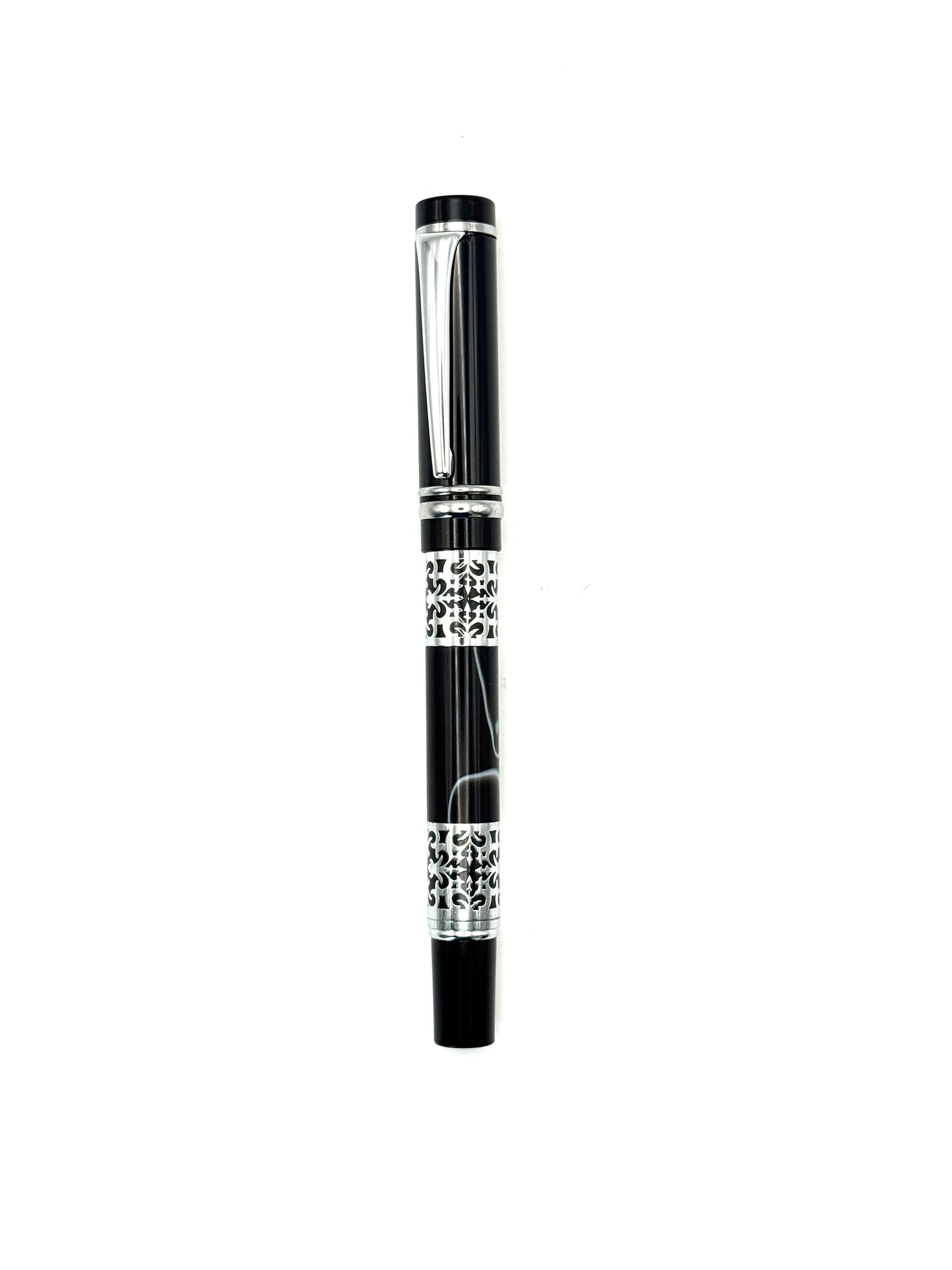 Designer Acrylic and Metal Rollerball Pen