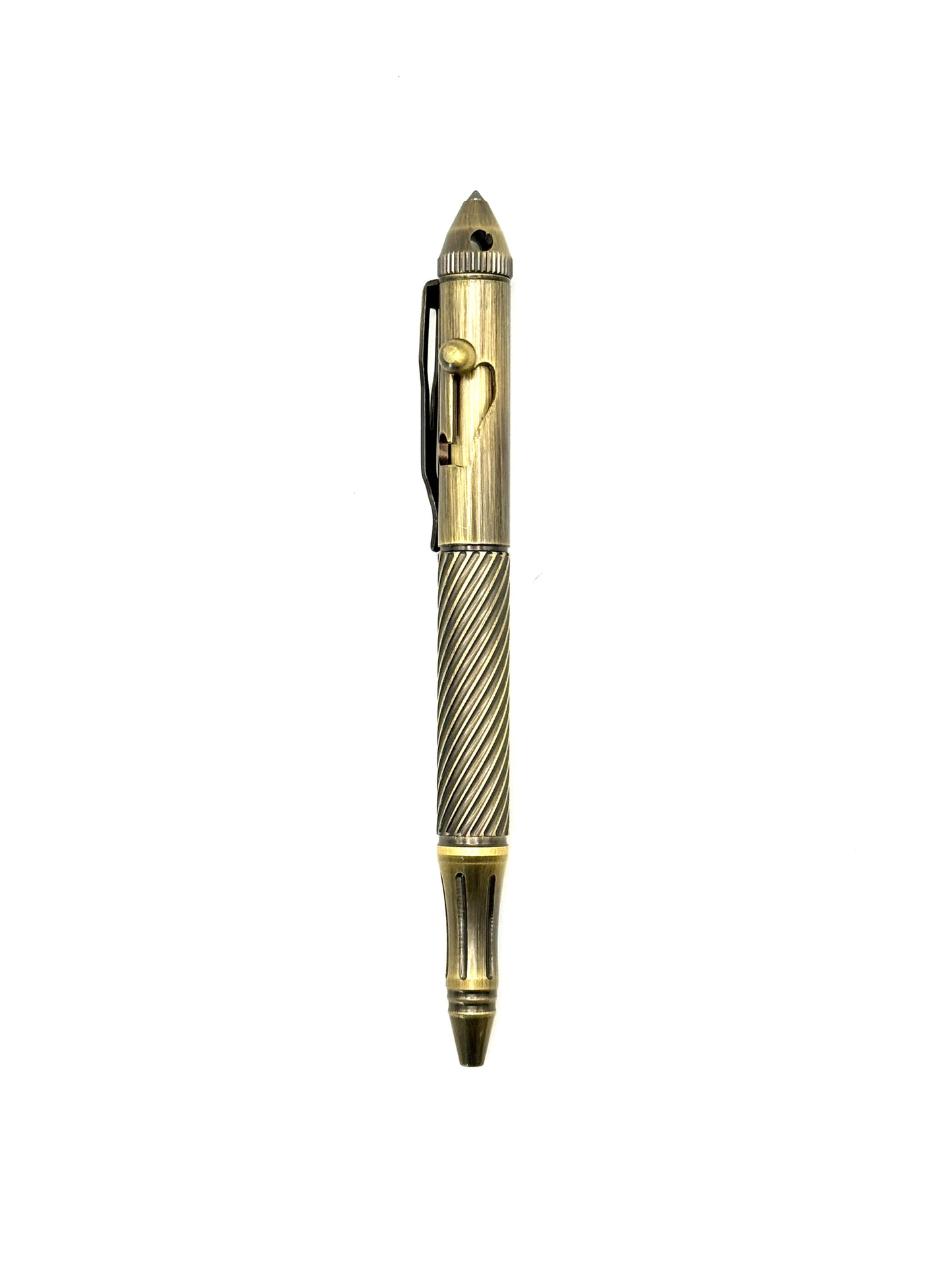 Retro Bolt Action Brass Ballpoint Pen